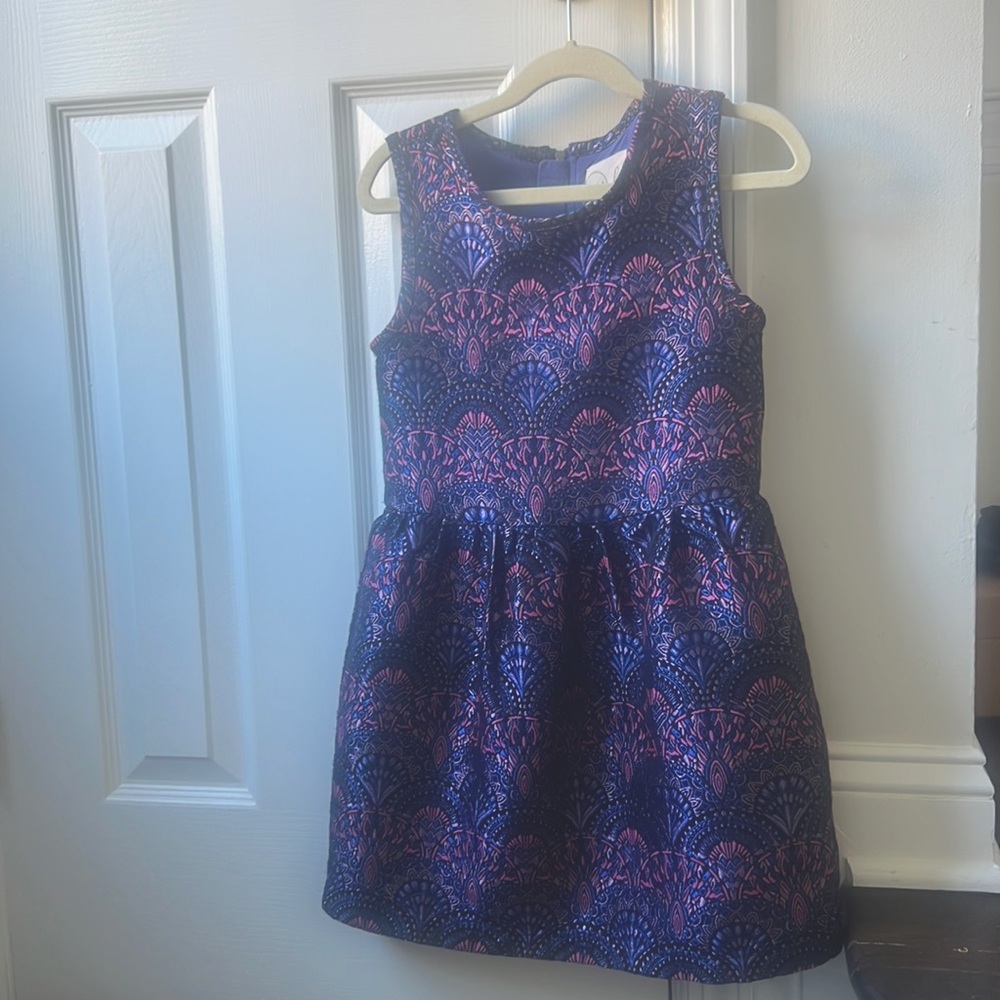 Peek girls jacquard dress. Adorable style! In amazing condition.